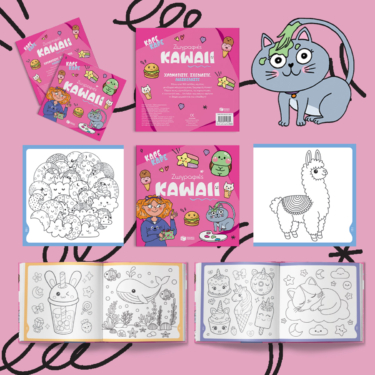 Καρέ καρέ – Ζωγραφιές Kawaii