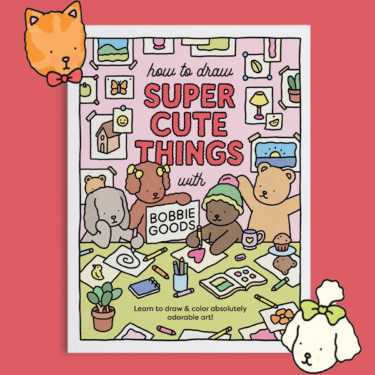 Πώς να φτιάχνω SUPER CUTE ΚΟΣΜΟΥΣ με την Bobbie Goods: Σχεδιάζω, χρωματίζω, χαλαρώνω με δεκάδες γλυκούλικα πραγματάκια και σκηνικά!